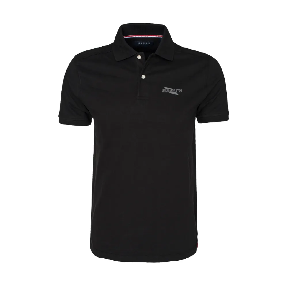 Camden Stretch Polo Black