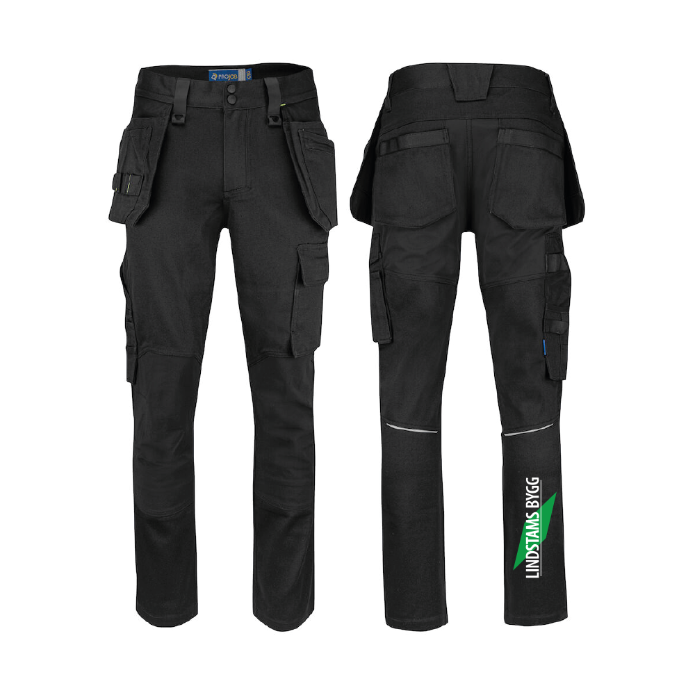 5560 Hantverksbyxa Stretch Svart