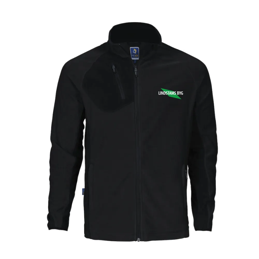 Fleecejacka Svart